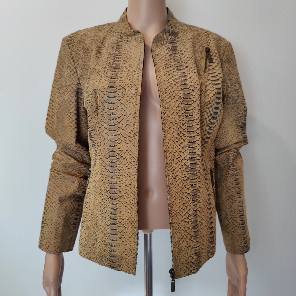 Pamela McCoy Genuine Leather Jackets